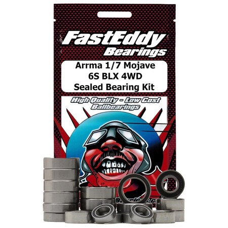Fasteddy Arrma 1-7 Mojave 6S BLX 4WD Sealed Bearing Kit TFE5933